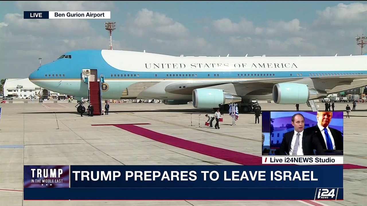 Trump, to leave Israel | Tuesday, May 23rd 2017