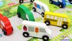 Learning Cars Trucks Vehicles for Kids with Wooden Cars Trucks Parking Toys - Educational Video-C_Nk0P