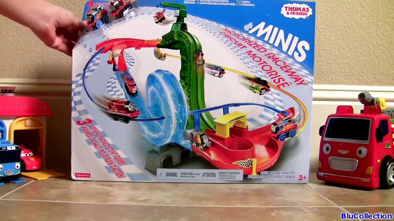 Thomas Trains Motorized Raceway MINIS Playset with James - Thomas et ses amis Circuit Motorisé Minis-NYAXxw_