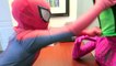 Spiderman vs Joker - Spiderman Gets FORK Through FOOT! w_ Spiderman, Joker, Pink Spidergirl-bwLpLgA2