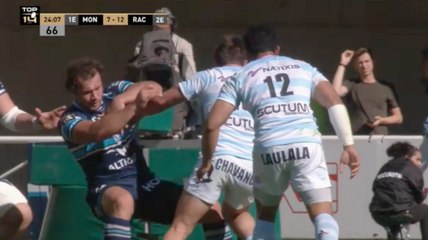 Le KO de Bismarck du Plessis par Henry Chavancy puis l'essai de Teddy Thomas