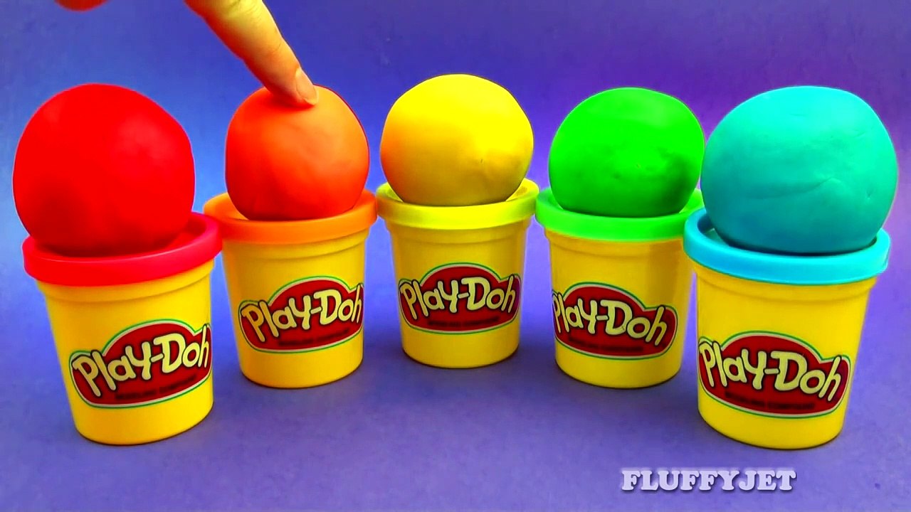 Learn Colors for Children with Play Doh Surprise Eggs _ Play & Learn with Toys Angry Birds Minions-B