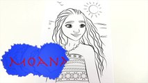 DISNEY PRINCESS MOANA COLORING BOOK VIDEOS FOR KIDS WITH HEIHEI AND PUA COLORING PAGES-PY_0ludv
