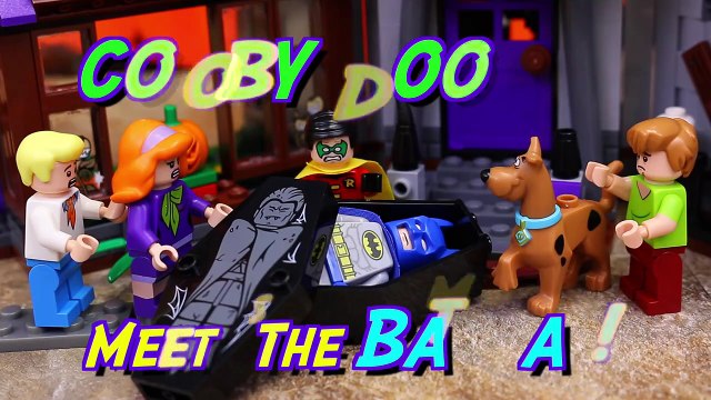 Scooby Doo Lego Mystery Mansion Finds Robin and Batman Legos with Shaggy Freddy Daphne and Velma-3ig