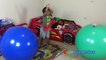GIANT BALLOON POP SURPRISE TOYS CHALLENGE Disney Cars Toys Thomas & Friends Trains Marvel Superhero-M5