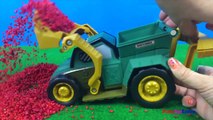 UNBOXING MATCHBOX DUMPIN' LOADER TRUCK WITH DISNEY CARS, HOT WHEELS AND MATCHBOX ON A MISSION-MvSLwDX