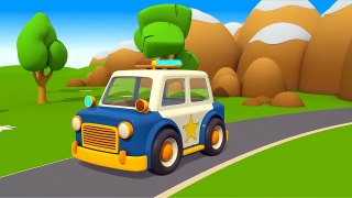 Vehicles for kids.  Car cartoon.  Learn vehicles  with cars & trucks  on #KidsFirstTV.-2DpBOMA