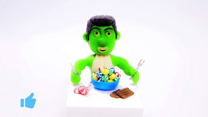 HULK vs SPIDERMAN DENTIST SUPERHERO PRANK GOES WRONG SUPERHEROES IN REAL LIFE PLAY DOH STOP MOTION-OyH88GK