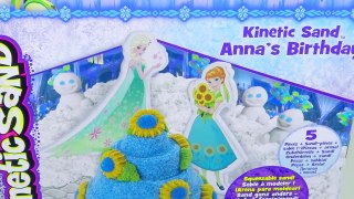 Kinetic Sand Frozen Anna's Birthday - Kids' Toys--8D