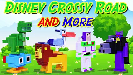 Disney Crossy Road Hunt with Toy Story The Lion Guard Big Hero 6 New Minion Mineez Grocery Gang-fzJ