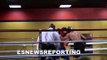 Joey Allday (200 fights) Sparring Brandyn Lynch (7 fights) - EsNews Boxing