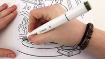 Disney Beauty and The Beast Coloring Book Videos For Kids Coloring Pages Learning Colors-633O1g