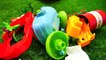 CONFUSED Om-Nom FAST MOTION Magic Drill! - Toy Trucks TRASH - Kids Construction.Videos for kids-4y