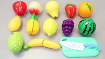 Toy Velcro Cutting Food Learn Fruits English Names Toy Surprise Eggs Play Doh-FgMFY1u