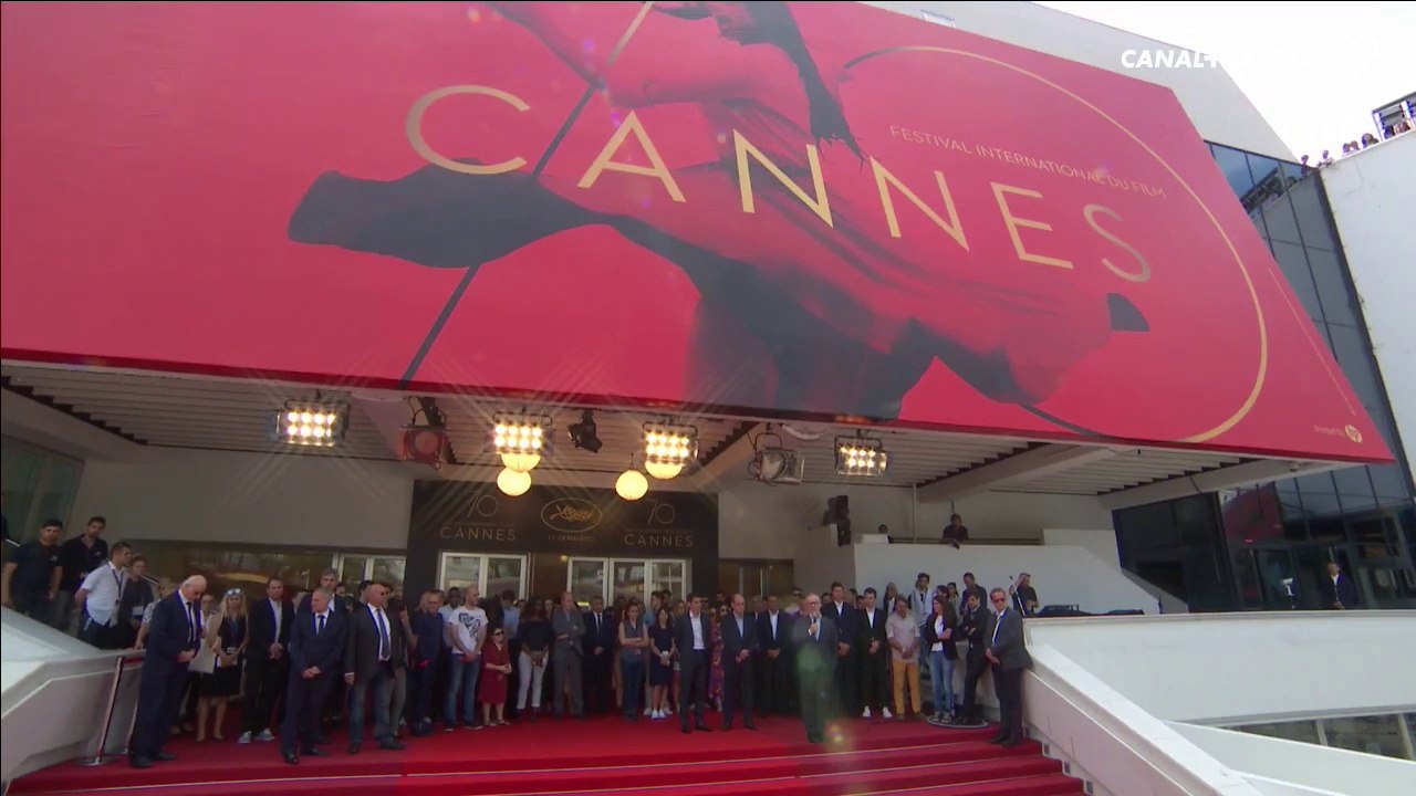 Thierry Frémaux : "Nous sommes ici dans un festival de paix et de partage". Une minute de silence pour Manchester - Festival de Cannes 2017