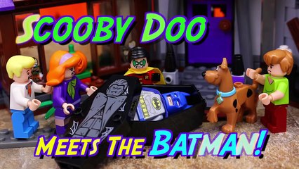Scooby Doo Lego Mystery Mansion Finds Robin and Batman Legos with Shaggy Freddy Daphne and Velma-3i