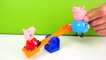 Peppa Pig - PURPLE SAND! Toy Trucks & Tractors LEGO House Play Doh Toys for Kids. Videos for kids-lXf