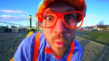 Educational Videos for Preschoolers with Blippi _ Outdoor Park-J4