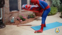 Spiderman vs Snake & Venom in Fun Real Life Superhero Movie w_ Toys for Kids in Funny Family Video-Q2UMQI8