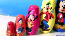 Baby Mickey Mouse Clubhouse Nesting Toys Stacking Cups Goofy Donald Minnie Disney Baby Toys-AbomF