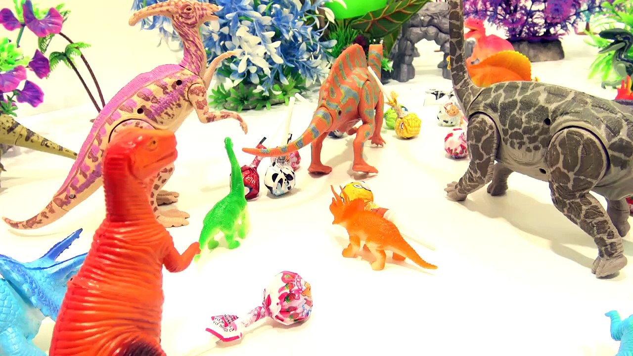 KHỦNG LONG BẠO CHÚA nổi giận vì khủng long khác ăn kẹo Ị PHÂN, DINOSAUR ANGRY ABOUT POOP 848-gnzFGV