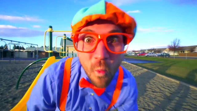 Educational Videos for Preschoolers with Blippi _ Outdoor Park-J