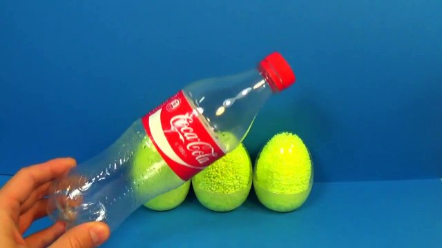 Interesting Coca Cola How to make surprise eggs SpongeBob MINION Hello Kitty for Kids mymillionTV-vjOUf