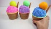 Learn Colors Clay Foam Ice Cream Cups Surprise Toys Minions Spiderman Hello Kitty Toys Story-ECFu8iO