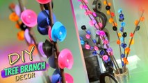 How to make tree branch look beautiful in DIY Crafts - Amazing home decor ideas when YOU'RE BORED! (Funkariyan)
