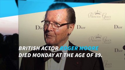 Former James Bond actor Roger Moore dead at 89