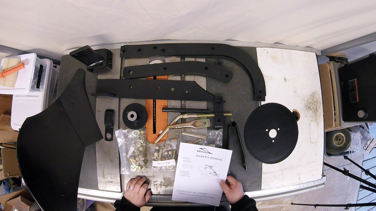 Brinly Plow, Pt. 1 - Assembly