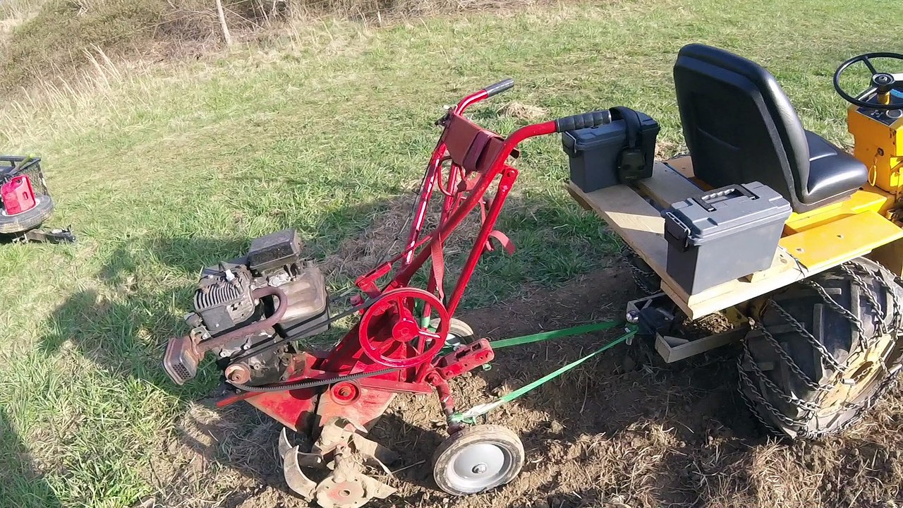 DIY Pull Behind Tiller video Dailymotion