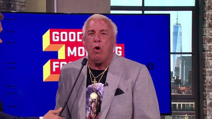 Competition questions with Ric Flair and Conor Daly