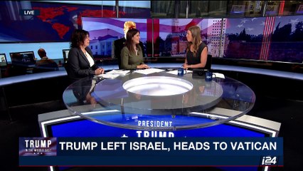 Trump wraps up whirlwind trip to Israel, Bethlehem | Tuesday, May 23rd 2017