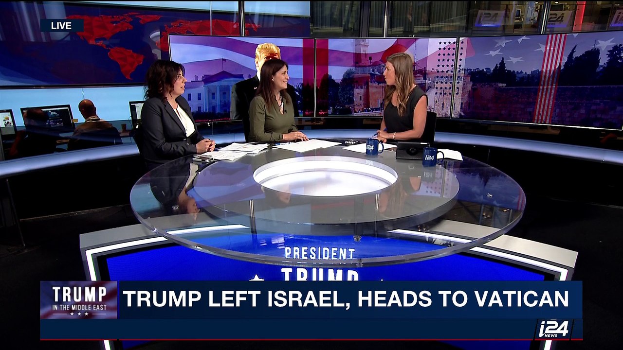 Trump wraps up whirlwind trip to Israel, Bethlehem | Tuesday, May 23rd 2017