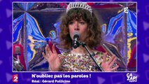 Nagui complimenté sur son postérieur par la choriste de N'oubliez pas les paroles