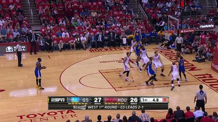 James Harden Drains the DEEP Buzzer Beater vs Golden State!