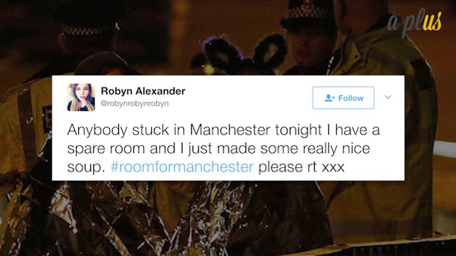 Locals Open Their Homes To Displaced Concert-Goers Following Manchester Bombing