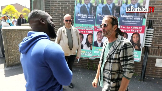 Législatives : avec Francis Lalanne en campagne à Evry