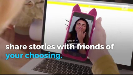 Snapchat allows you to create custom stories just for your friends