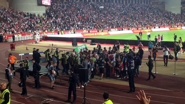 Félicitation à Monaco pour sa victoire face à St Etienne en Championnat de France