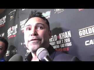 Oscar De La Hoya - Becuase Of Donald Trump I Made Canelo (mexico) vs Khan (Muslim) EsNews Boxing