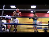 shawn porter sparring lanardo tyner who use to sparr keith thurman EsNews Boxing