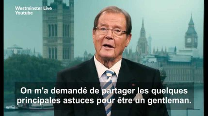 Les cinq conseils de Roger Moore pour être un parfait gentleman