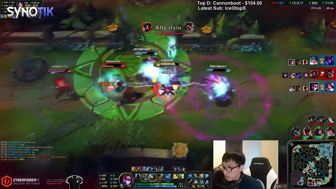 DOUBLELIFT Montage - Insane DOUBLELIFT Outplays 2016 - 2017 - League of Legends Montage