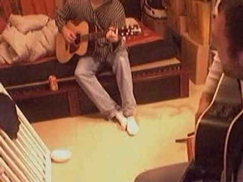 Duo guitare bluegrass Turkey in the Straw adaptation delire