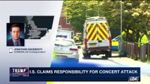 i24NEWS DESK | I.S. claims responsibility for concert attack | Tuesday, May 23rd 2017