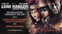 Bêtisier Hangout Lone Ranger - Armie Hammer te