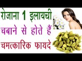 रोज 1 इलायची चबाने से होते हैं चमत्कारिक फायदे |  Cardomom Health & Beauty Benefits In Hindi