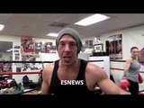 Boxing Basics How To Work Mitts - esnews boxing